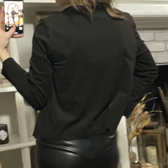 Divided by H&M Black suede moto jacket - Picture 7 of 9